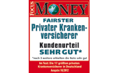 SDK ist „fairste PKV“ im FocusMoney Fairness-Ranking SDK ist „fairste PKV“ im FocusMoney Fairness-Ranking