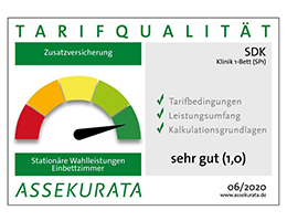 Assekurata: Auszeichnung für neue SDK-Zusatztarife